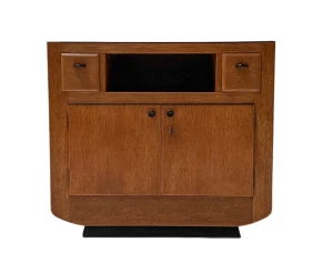 Art Deco Amsterdamse School Cabinet with Drawers by Piet Kramer, 1930s